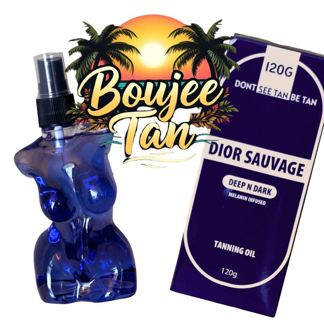 Boujee Deep N Dark Melanin Infused Tanning Oils